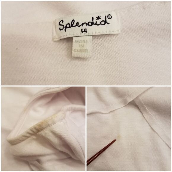 Splendid Girls Jersey Tank sz 14 - Picture 8 of 8